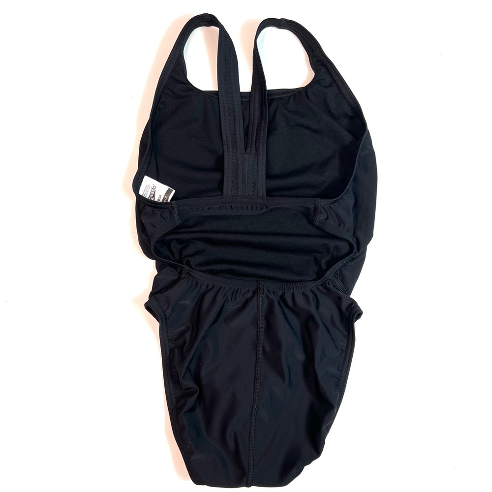 Speedo Pro Lt One-piece Swimsuit Black Size 8/34 - Picture 4 of 12